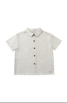 Детская рубашка с добавлением льна Donsje Brammie Shirt