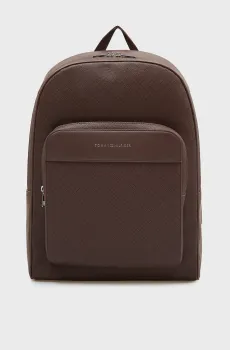 Мужской коричневый рюкзак с узором REPREVE Коричневый ONESIZE Tommy Hilfiger AM0AM14137