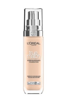 Легкий тональный крем для лица LOreal Paris True Match Super Blendable Foundation, SPF 16, с гиалуроновой кислотой 2R/2C, 30 мл