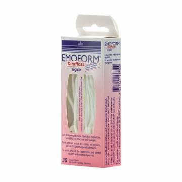 Зубная нить (суперфлосс) Dr. Wild Emoform Duofloss Regular стандартный, 30 шт Зубная нить (суперфлосс) Dr. Wild Emoform Duofloss Regular стандартный, 30 шт