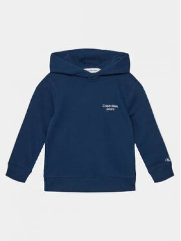 Calvin Klein Jeans Світшот Stack Logo IB0IB01293 Cиній Regular Fit Calvin Klein Jeans Світшот Stack Logo IB0IB01293 Cиній Regular Fit