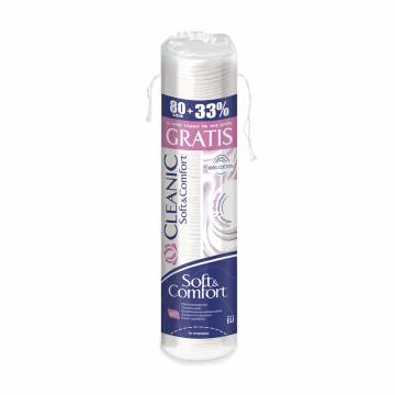 Ватные диски Cleanic Soft & Comfort, 107 шт Ватные диски Cleanic Soft & Comfort, 107 шт