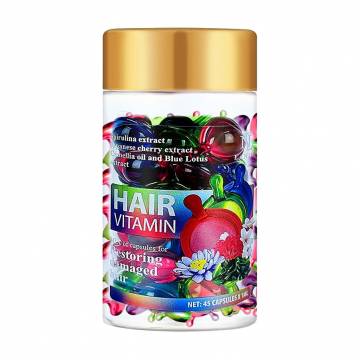 Микс из капсул LeNika Hair Vitamin для восстановления поврежденных волос, 45*1 мл Микс из капсул LeNika Hair Vitamin для восстановления поврежденных волос, 45*1 мл