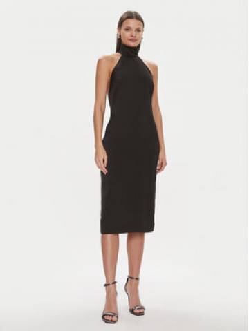 KARL LAGERFELD Коктейльна сукня 240W1307 Чорний Slim Fit KARL LAGERFELD Коктейльна сукня 240W1307 Чорний Slim Fit