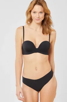 Женские черные трусики PURE FIT WE CARE Черный XL Etam 6535741