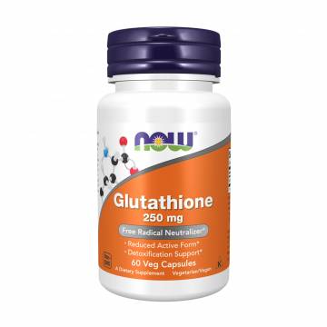 Глутатион NOW Foods L-Glutathione 250 мг, 60 капсул Глутатион NOW Foods L-Glutathione 250 мг, 60 капсул