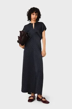 Женское темно-синее платье Синий 36 MAJE MFPRO04349_Navy