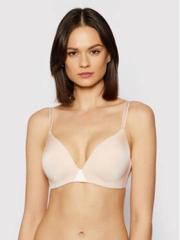 Chantelle Безшовний бюстгальтер Absolute Invisible Ohne Bugel C15G80 Бежевий Chantelle Безшовний бюстгальтер Absolute Invisible Ohne Bugel C15G80 Бежевий