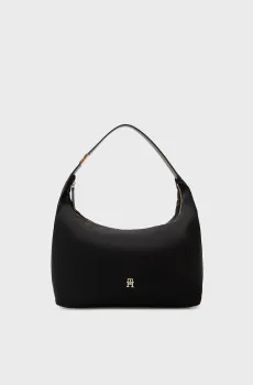 Женская черная сумка GO HOBO Черный ONESIZE Tommy Hilfiger AW0AW18229