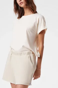 Женская бежевая футболка ALVEEN Бежевый L Etam 6534312