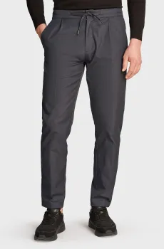 Мужские серые брюки COTTON STRETCH PLEATED Серый 29-32 Calvin Klein K10K113431