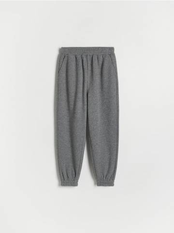 Reserved - GIRLS` TROUSERS - темно-сірий - 708BF-90M Reserved - GIRLS` TROUSERS - темно-сірий - 708BF-90M