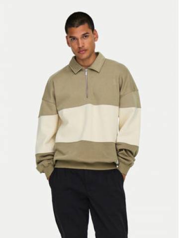 Only & Sons Світшот Byorn 22031400 Бежевий Oversize Only & Sons Світшот Byorn 22031400 Бежевий Oversize