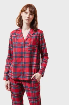 Женская красная рубашка ODILE Красный S Etam 6523112