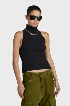 Женский черный топ NY RAW Черный S G-Star RAW D24007,D487