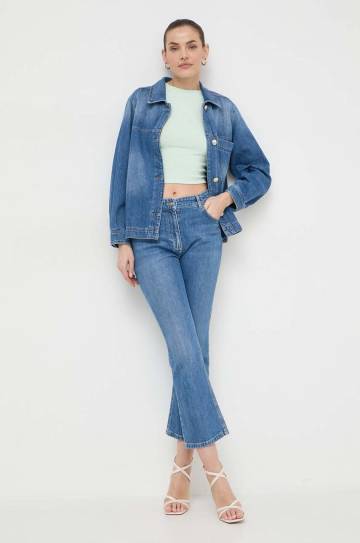 Топ Guess женский цвет зелёный Топ Guess женский цвет зелёный