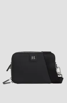 Мужская черная кожаная сумка Черный ONESIZE Karl Lagerfeld A3M30157;999