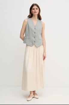 Льняной жилет United Colors of Benetton