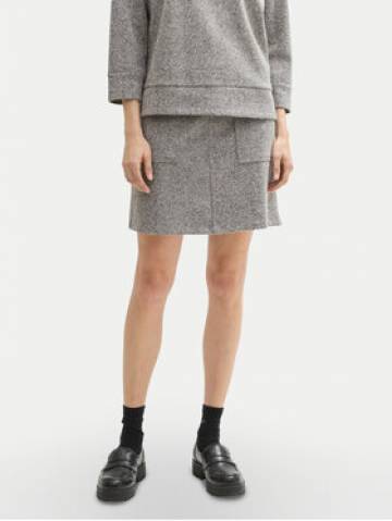 Tom Tailor Cпідниця-міні 1043892 Сірий Regular Fit Tom Tailor Cпідниця-міні 1043892 Сірий Regular Fit