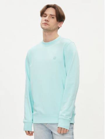 Calvin Klein Jeans Світшот Embro Badge J30J325270 Голубий Regular Fit Calvin Klein Jeans Світшот Embro Badge J30J325270 Голубий Regular Fit