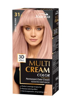 Уценка! Краска для волос Joanna Multi Cream Color 31.5 Розовый блонд, 100 мл