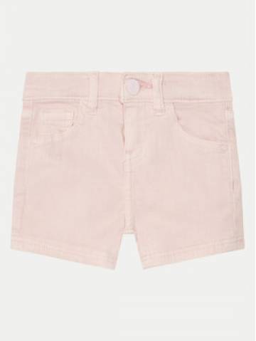 Guess Шорти з тканини K4RD07 WE620 Рожевий Regular Fit Guess Шорти з тканини K4RD07 WE620 Рожевий Regular Fit
