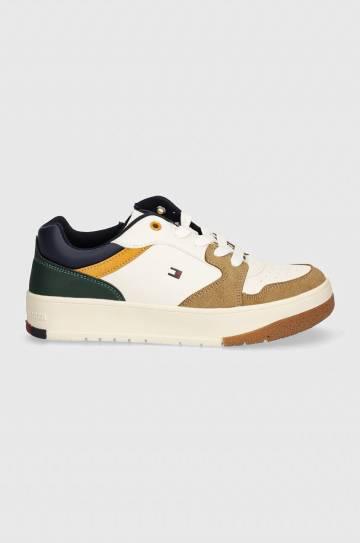 Детские кроссовки Tommy Hilfiger цвет коричневый T3X9-33639 Детские кроссовки Tommy Hilfiger цвет коричневый T3X9-33639