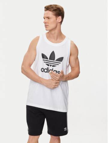 adidas Майка adicolor Classics Trefoil IA4808 Білий Regular Fit adidas Майка adicolor Classics Trefoil IA4808 Білий Regular Fit