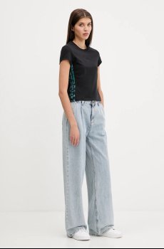 Хлопковая футболка adidas Animal