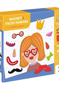Развивающая игра DoDo Магнитные лица, 61 элемент, от 3 лет (200208)