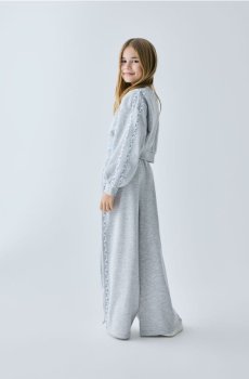 Reserved - Спортивні штани SmileyWorld® - світло-сірий - 162HN-09M