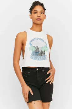 Женский белый топ Белый XS Tally Weijl SSLCORAISA