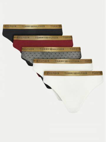 Tommy Hilfiger Набір з 5 пар стрінгів UW0UW05535 Кольоровий Tommy Hilfiger Набір з 5 пар стрінгів UW0UW05535 Кольоровий