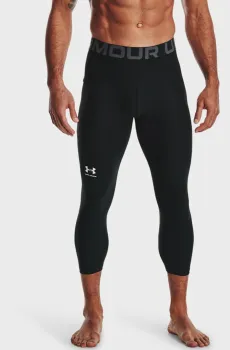 Мужские черные тайтсы UA HG Armour 3/4 Legging Черный L Under Armour 1361588-001