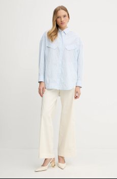 Хлопковая рубашка BOSS Orange C_Bostaffa_1