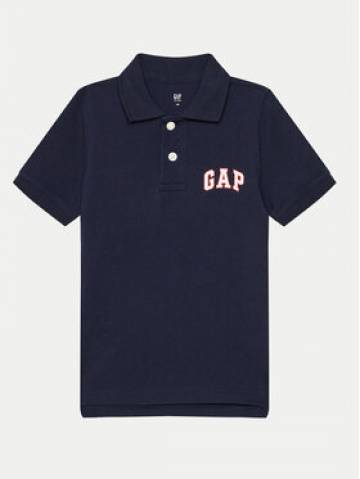 Gap Поло 843607-00 Cиній Regular Fit Gap Поло 843607-00 Cиній Regular Fit
