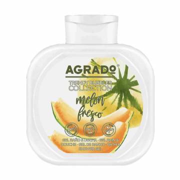 Гель для ванны и душа Agrado Trendy Bubbles Collection Bath & Shower Gel Fresh Melon, 750 мл Гель для ванны и душа Agrado Trendy Bubbles Collection Bath & Shower Gel Fresh Melon, 750 мл