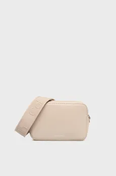 Женская бежевая сумка WEBBING Бежевый ONESIZE Calvin Klein LV04F3165G