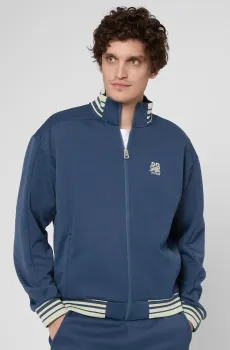 Мужская бирюзовая спортивная кофта HUGO x RB Бирюзовый S HUGO 50549605;411