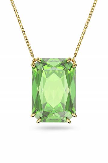 Цепочка Swarovski цвет зелёный