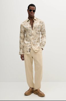 Брюки с примесью льна Marciano by Guess DANIEL