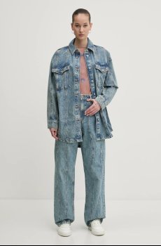 Джинсовая рубашка Hugo Blue