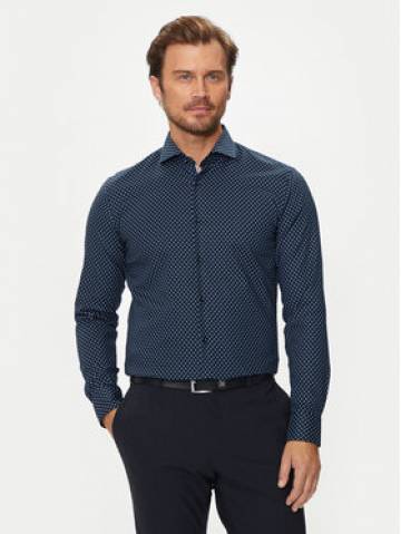 Boss Сорочка H-Hank 50519884 Cиній Slim Fit Boss Сорочка H-Hank 50519884 Cиній Slim Fit