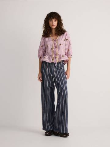 Reserved - LADIES` JEANS TROUSERS - різнобарвний - 238FS-MLC Reserved - LADIES` JEANS TROUSERS - різнобарвний - 238FS-MLC