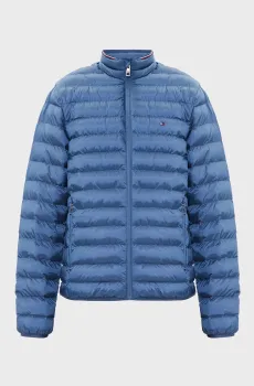 Мужская синяя куртка CORE PACKABLE RECYCLED JACKET Синий S Tommy Hilfiger MW0MW18763