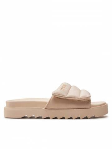 Big Star Shoes Шльопанці NN274773 Бежевий Big Star Shoes Шльопанці NN274773 Бежевий