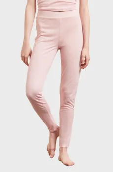 Женские пудровые леггинсы WARM DAY Розовый S Etam 6527562