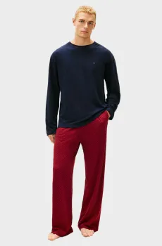 Мужская пижама (лонгслив, брюки) JERSEY Разноцветный XL Tommy Hilfiger UM0UM03698