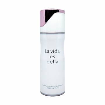 Парфюмированный дезодорант Fragrance World La Vida Es Bella женский, 200 мл Парфюмированный дезодорант Fragrance World La Vida Es Bella женский, 200 мл