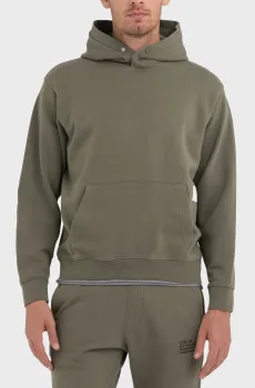 Мужское оливковое худи Оливковый S Replay M6702A.000.23650P